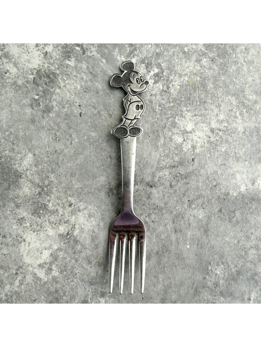 Mickey Mouse Baby Fork Stainless By Bonny Japan Walt Disney Prod.